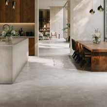 Кварц вінілова плитка для підлоги Parador TrendTime 5 DB Square tile Stone Trafalgar light grey 1750861
